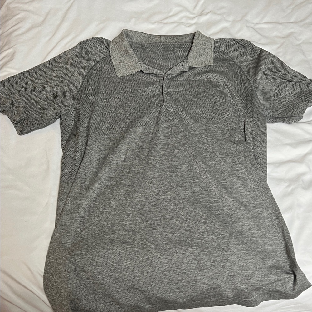 Men's Gray lululemon polo